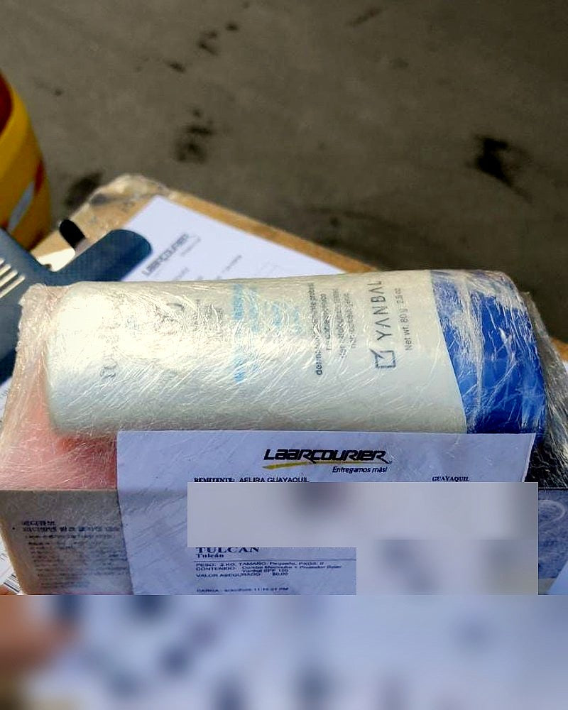 Pedido enviado a Tulcán con Laar Courier desde AELIRA Guayaquil