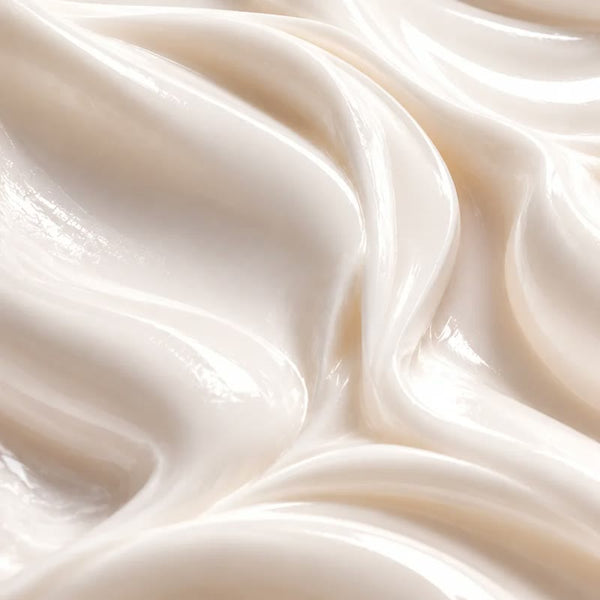 Textura cremosa de la crema